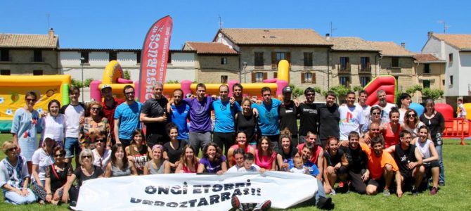 Urroztarrek II. senidetze besta egin dute Agoitzaldean Urroztarrek II. senidetze besta egin dute Agoitzaldean